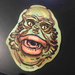 Creature from the Black Lagoon Pancake Art