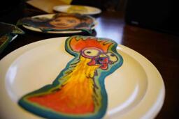 Hei Hei - Moana Pancake Art