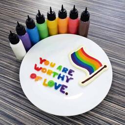 You Are Worth of Love - Pride Pancake Art