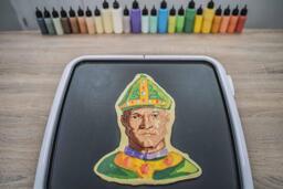 St. Patrick Stewart Pancake Art