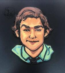 Jim Halpert - The Office Pancake Art