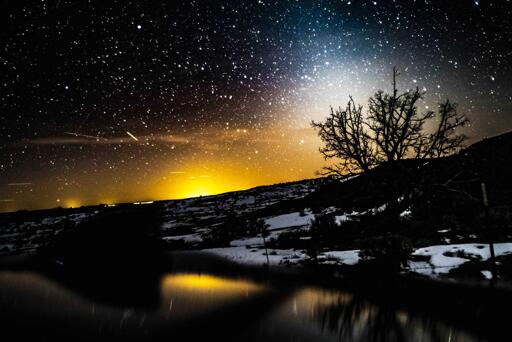 New Mexico Vastness at Night