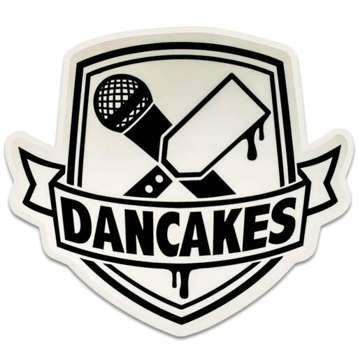 Dancakes Logo Sticker
