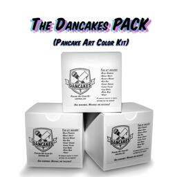 The Dancakes PACK (Pancake Art Color Kit) - 3 boxes