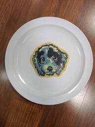 Goose the Pup Pancake Art