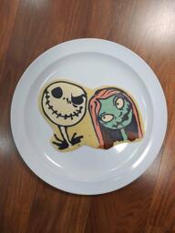 Nightmare Before Christmas Pancake Art