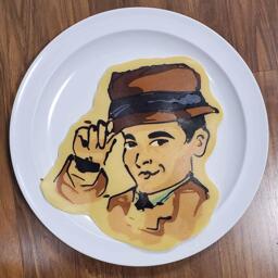 Inspector Gadget Pancake Art
