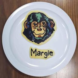 Margie Monkey Pancake Art