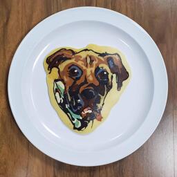 Pupper Emerson Pancake Art