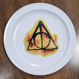 Pancake Art of a Tattoo