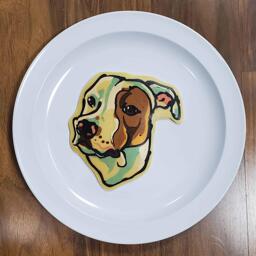 Pupper Jup Pancake Art