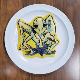 Sleep Paralysis Monster Pancake Art