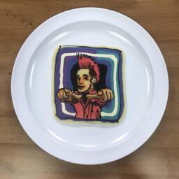 RFS Dan pancake art