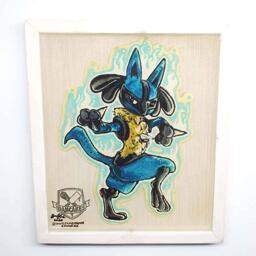 Lucario Perserved Pancake Art