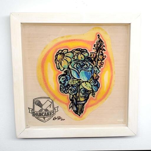 Bouquet Preserved Pancake Art