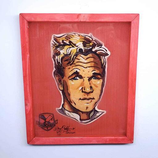 Gordon Ramsay Preserved Pancake art