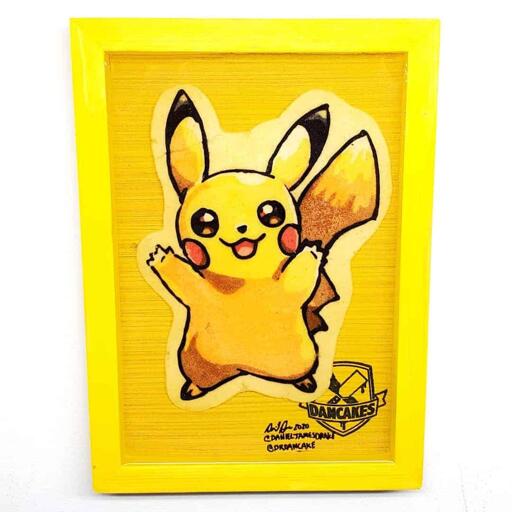 Pokemon Pikachu Preserved Pancake Art