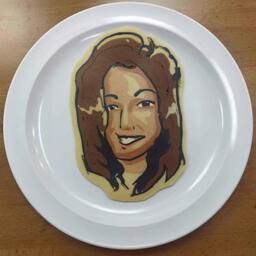 Your Face as Pancake Art