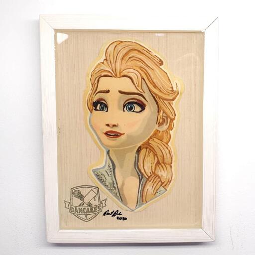Elsa (Frozen) Preserved Pancake Art