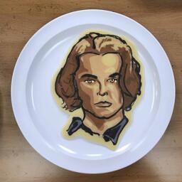 Pancake art of Jasper Cullen (Eclipse)