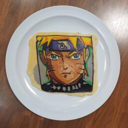 Pancake art of Naruto