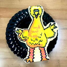 Big Bird Pancake Art