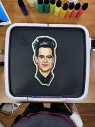 Brandon Urie Pancake Art