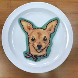 Chihuahua Pancake Art