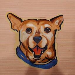 Dog Pancake Art