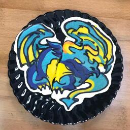 Dragon Pancake Art