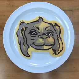 Falkor Pancake Art