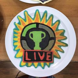 Game Theory Live Logo Pancake Art