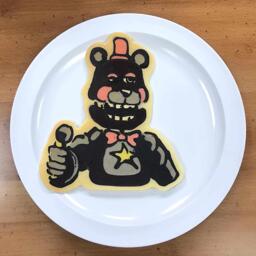 Lefty Pancake Art