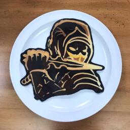 Scorpion Pancake Art