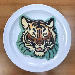 Tiger Pancake Art