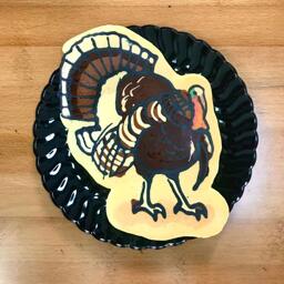 Turkey Pancake Art