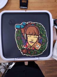 Lofi Girl Original Design Pancake Art