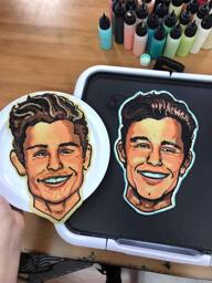 Shawn Mendez Pancake Art