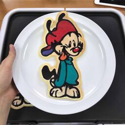 Wakko Pancake Art