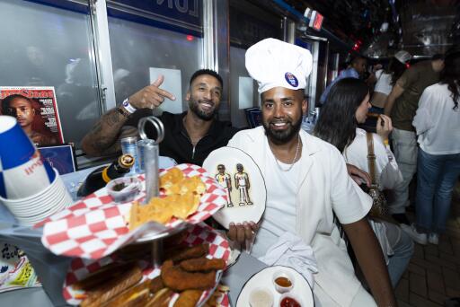 A Chef Showing Off His Pancake