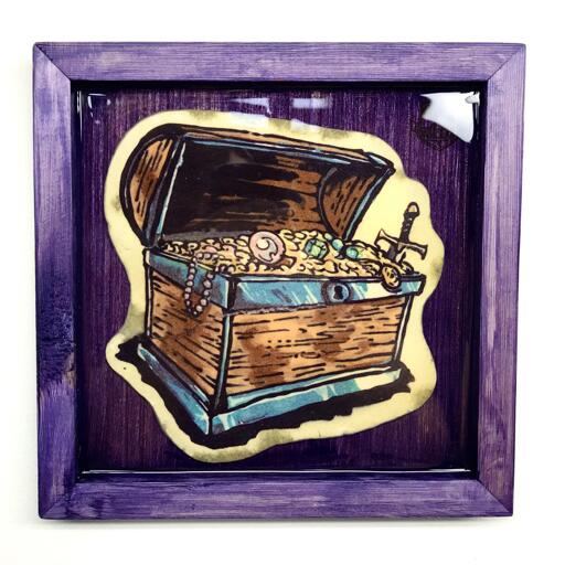 Buried Treasure (Joy of Pancakes) preserved pancake art