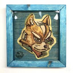 Fox McCloud preserved pancake art