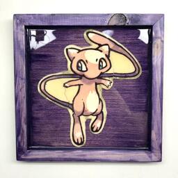 Mew preserved pancake art